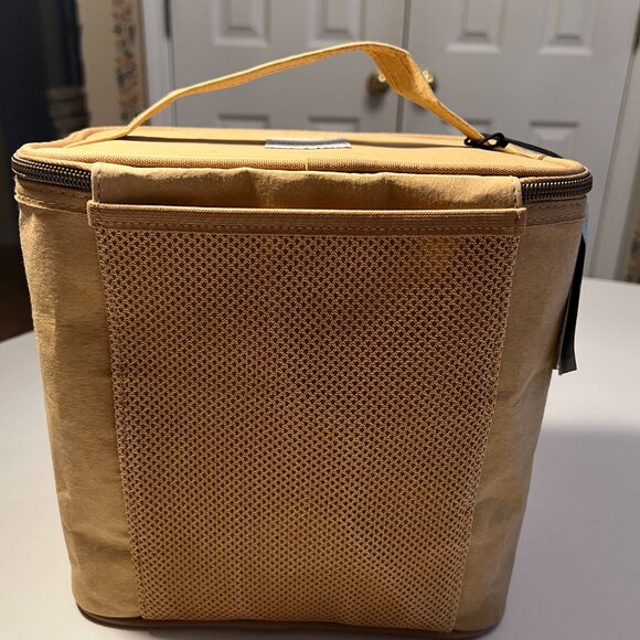 SoYoung Paper Lunch Poche, Natural Tan, Kraft Paper ORIGINAL design, NWT - Picture 5 of 13
